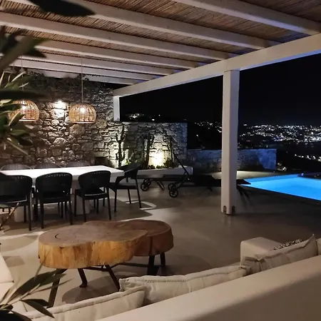 Mykonian Luxury Azure W Sea View And Pool Villa *