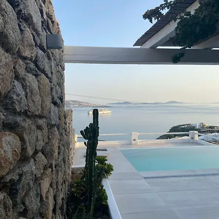 فيلة Mykonian Luxury Azure W Sea View And Pool