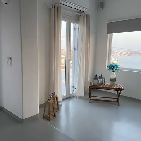 Mykonian Luxury Azure W Sea View And Pool فيلة آغيوس ستيفانوس