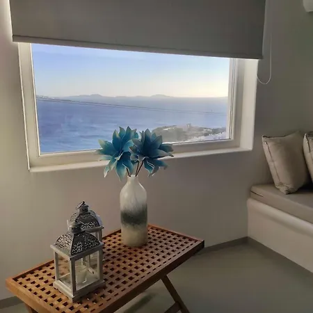 Mykonian Luxury Azure W Sea View And Pool آغيوس ستيفانوس